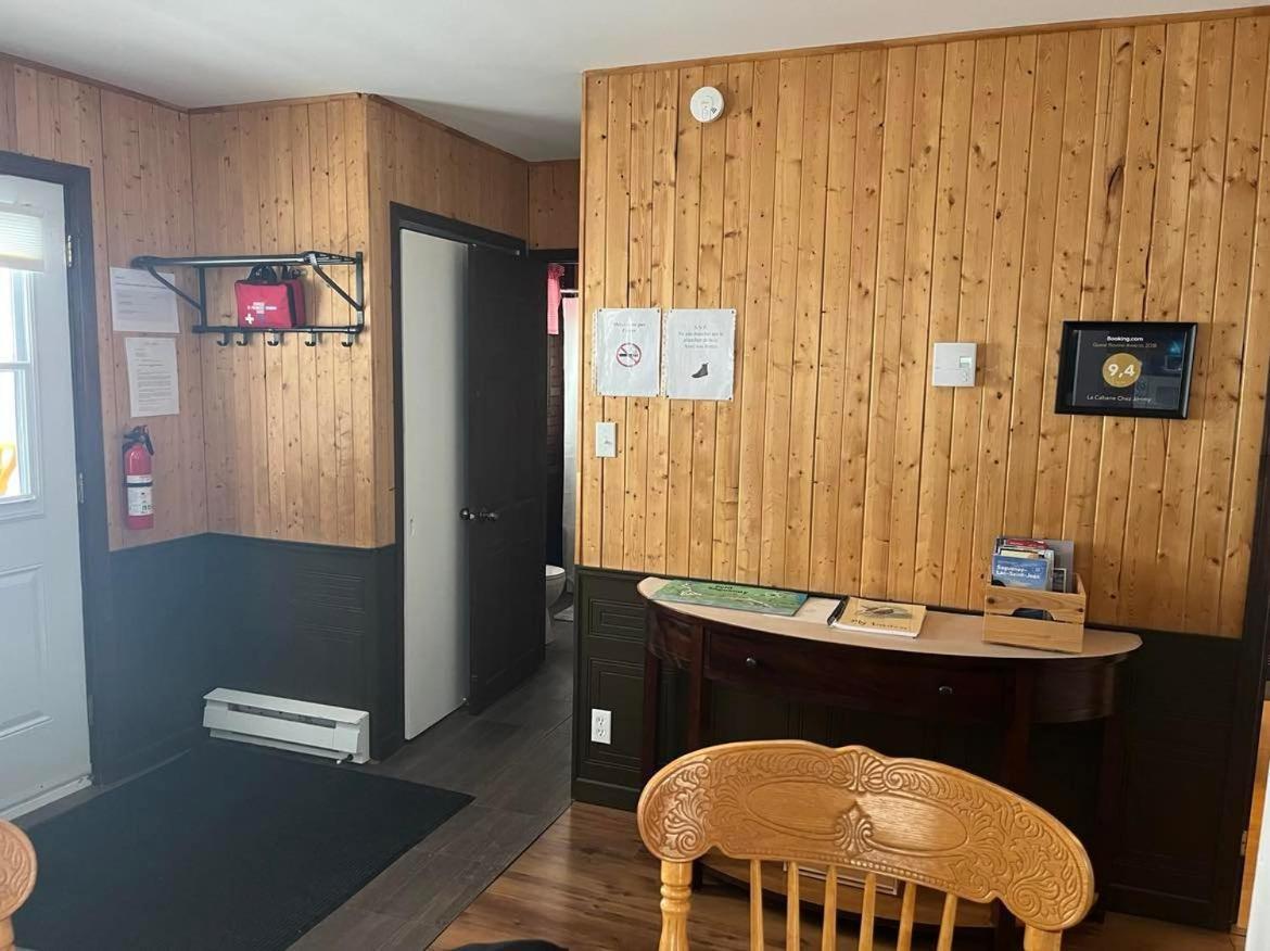 Petit-Saguenay La Cabane Chez Jimmy מראה חיצוני תמונה